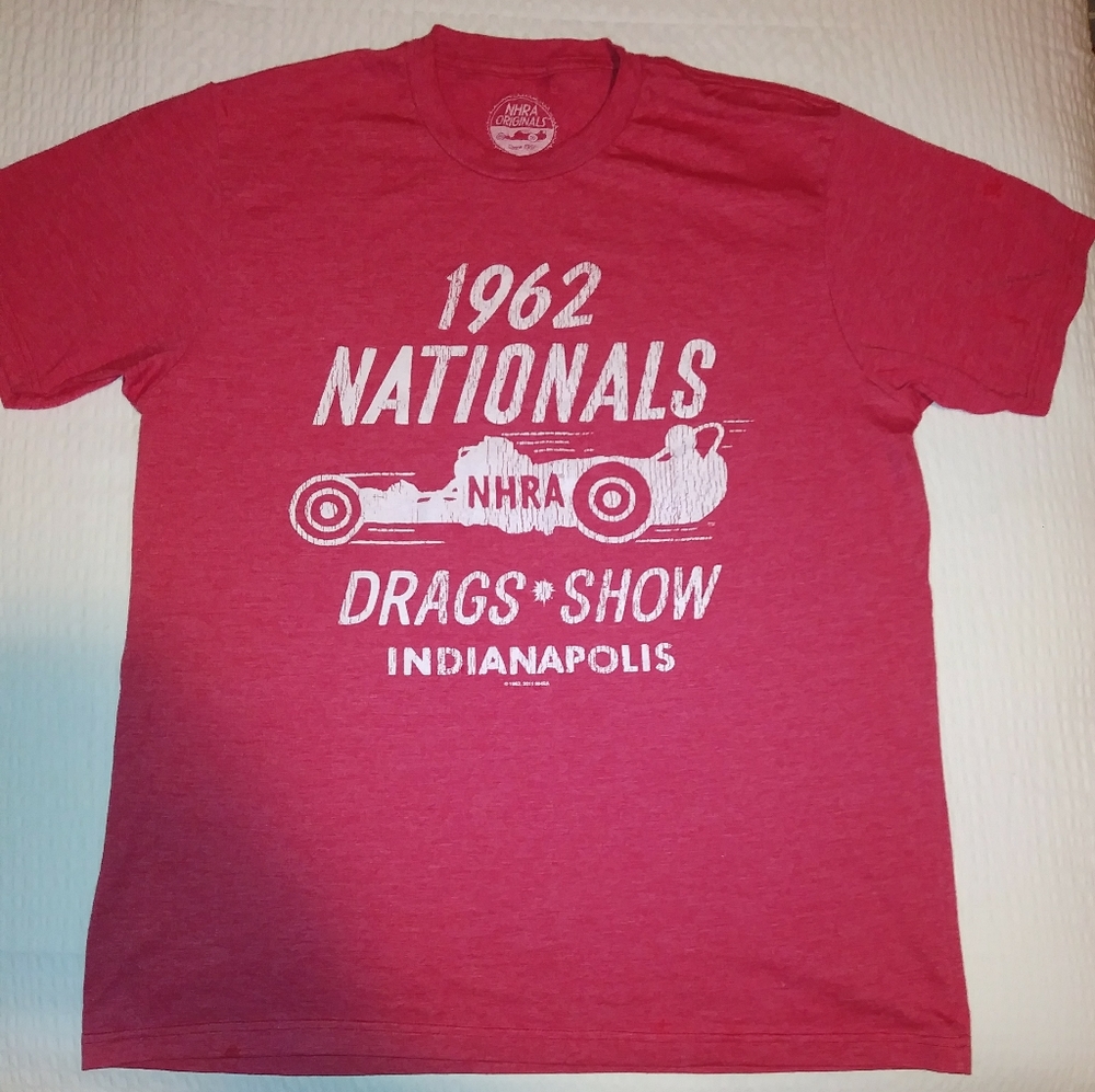 CLOTHING VINTAGE NHRA NATIONAL HOTROD ASSOCIATION